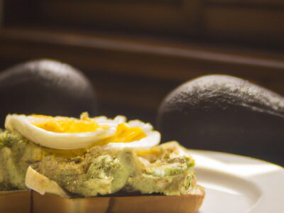 Delicious and Healthy Avocado Egg Salad Sandwich Recipe for Lunch