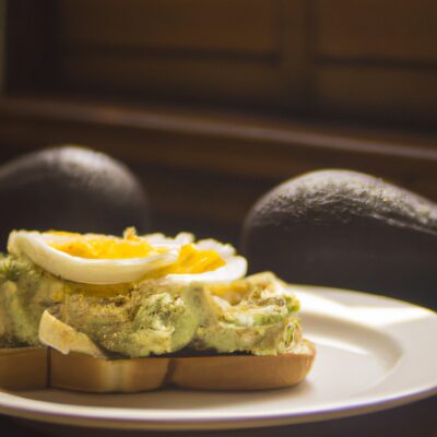 Delicious and Healthy Avocado Egg Salad Sandwich Recipe for Lunch