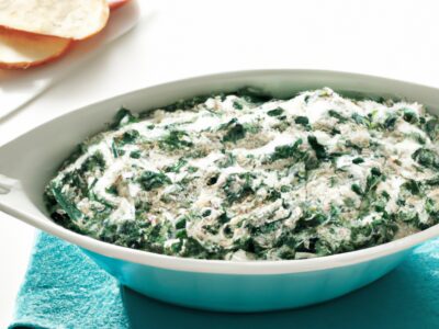 Whip Up a Crowd-Pleasing Delight with this Easy Spinach Dip Recipe