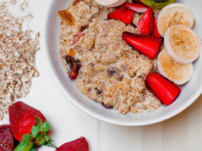 Start Your Day Right with Our Tasty and Healthy Oatmeal Breakfast Bowl