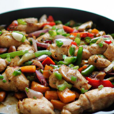 Easy and Delicious One-Pan Honey Garlic Chicken with Veggies