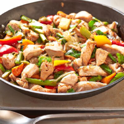 Quick and Flavorful One-Pan Chicken and Veggie Stir-Fry Recipe