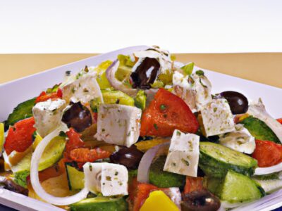 Healthy and Delicious: Try this Mouthwatering Greek Salad Recipe Today!