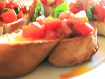 Simply Delicious: A Recipe for Mouth-Watering Bruschetta