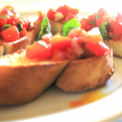 Simply Delicious: A Recipe for Mouth-Watering Bruschetta