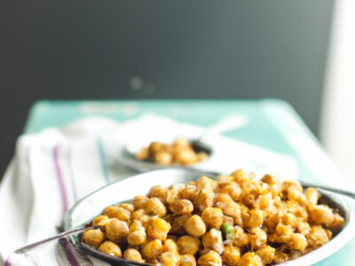 Try this Delicious and Healthy Roasted Chickpea Snack Recipe!