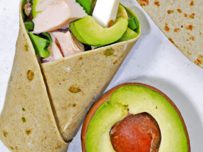 Quick and Easy Turkey Avocado Wrap for Your On-the-Go Lunch