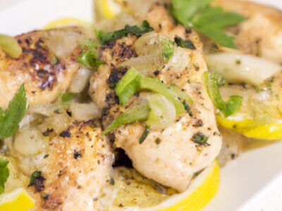 Easy and Delicious Lemon Garlic Chicken Recipe