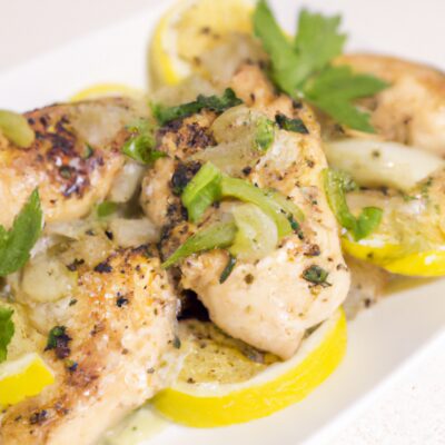 Easy and Delicious Lemon Garlic Chicken Recipe