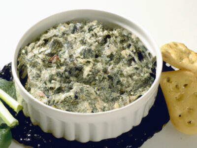 Savory Spinach and Artichoke Dip: A Crowd-Pleasing Appetizer for Any Occasion