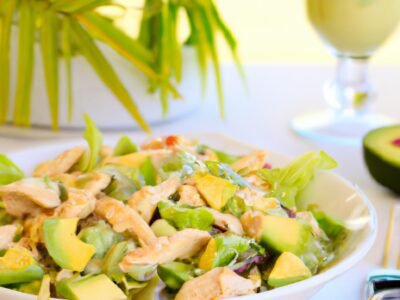 Quick and Delicious Lunch: Creamy Avocado Chicken Salad