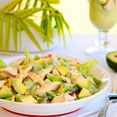 Quick and Delicious Lunch: Creamy Avocado Chicken Salad