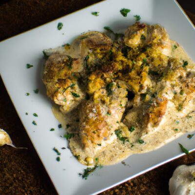 5-Ingredient Creamy Garlic Chicken: A Delicious Dinner in Minutes