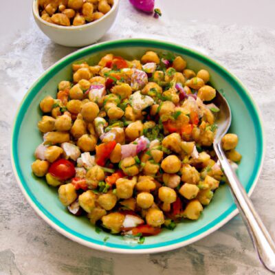 Healthy and Hearty Chickpea Salad: The Perfect Lunch Recipe!