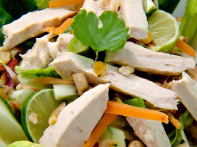 Fresh and Zesty: Try this Delicious Thai Chicken Salad Recipe