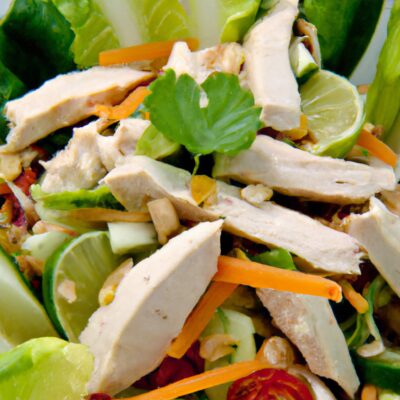 Fresh and Zesty: Try this Delicious Thai Chicken Salad Recipe