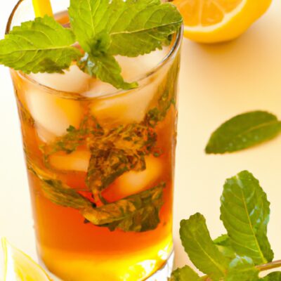 Refreshing Summer Cooler: Lemon and Mint Iced Tea Recipe