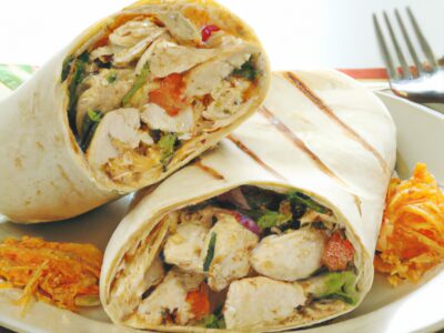Quick and Easy Chicken Salad Wrap Recipe for a Delicious Midday Meal