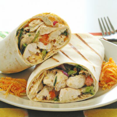 Quick and Easy Chicken Salad Wrap Recipe for a Delicious Midday Meal