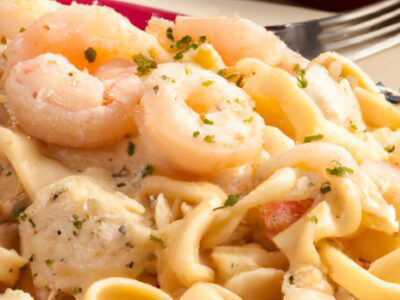Creamy Garlic Shrimp Alfredo – A Delicious Dinner Recipe