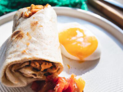 Start Your Day Right with this Delicious and Easy Breakfast Burrito Recipe