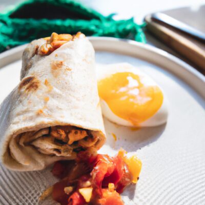 Start Your Day Right with this Delicious and Easy Breakfast Burrito Recipe