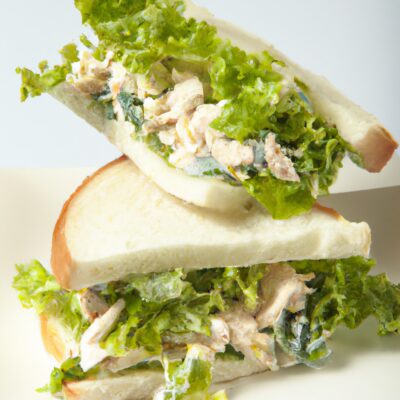 Quick and Easy Chicken Salad Sandwich for a Healthy Lunch