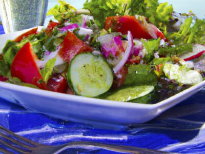 Fresh and Flavorful: Try this Delicious Summer Salad Recipe Today!