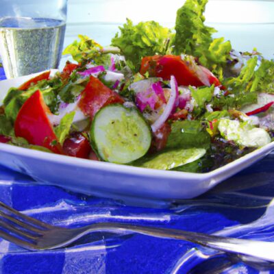 Fresh and Flavorful: Try this Delicious Summer Salad Recipe Today!