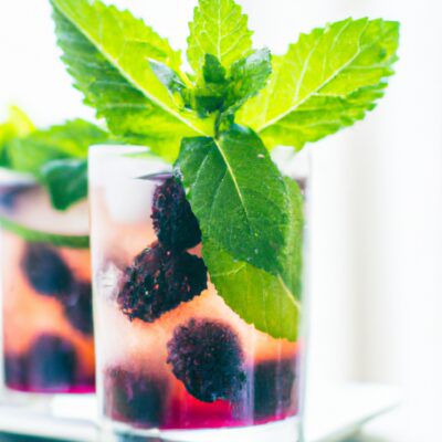 Refreshing Summer Cocktail: Blackberry Mint Mojito Recipe