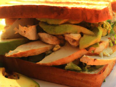 Try this Mouthwatering Grilled Chicken and Avocado Sandwich for a Perfect Lunch!