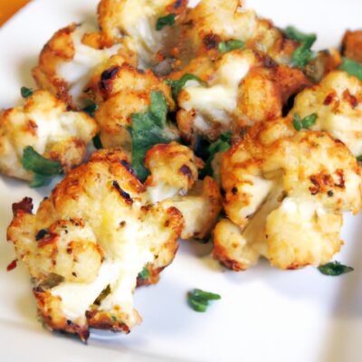 Crispy Cauliflower Bites: A Delicious and Healthy Appetizer Recipe