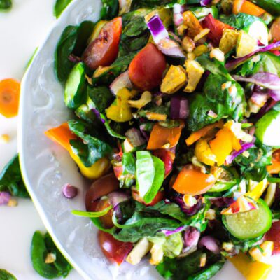 Crunchy and Colorful: Try This Delicious Summer Salad Recipe Today!