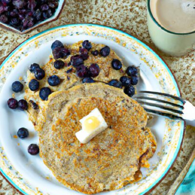 Rise and Shine with Delicious Blueberry Oatmeal Pancakes