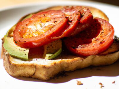 Wholesome and Delicious: Try this Easy Roasted Tomato and Avocado Sandwich for Lunch