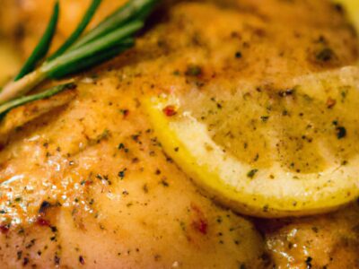 Grilled Lemon Rosemary Chicken: A Perfect Dinner Delight