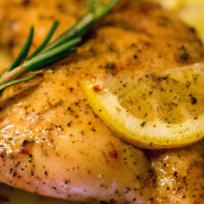 Grilled Lemon Rosemary Chicken: A Perfect Dinner Delight