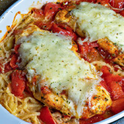 Quick and Easy One-Pan Chicken Parmesan Dinner Recipe