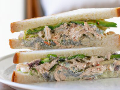 Quick and Easy Avocado Chicken Salad Sandwich Recipe for a Satisfying Lunch
