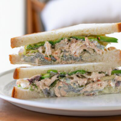 Quick and Easy Avocado Chicken Salad Sandwich Recipe for a Satisfying Lunch