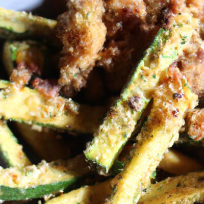 Crispy Garlic Parmesan Zucchini Fries: The Perfect Appetizer Recipe