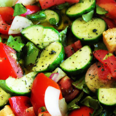 Fresh and Flavorful: A Vibrant Summer Salad Recipe