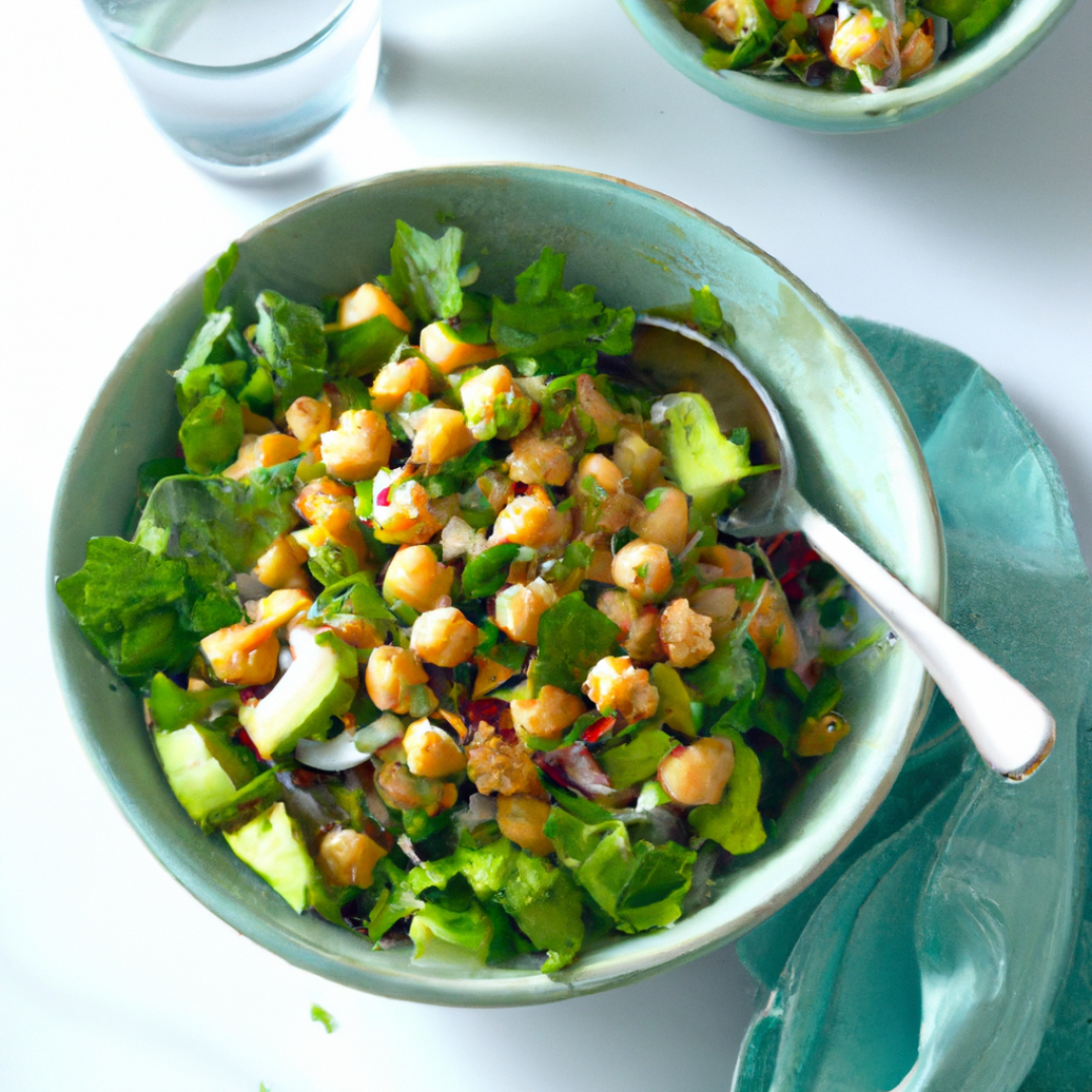 Elevate Your Greens Game: Try This Deliciously Nutritious Avocado and Chickpea Salad Recipe