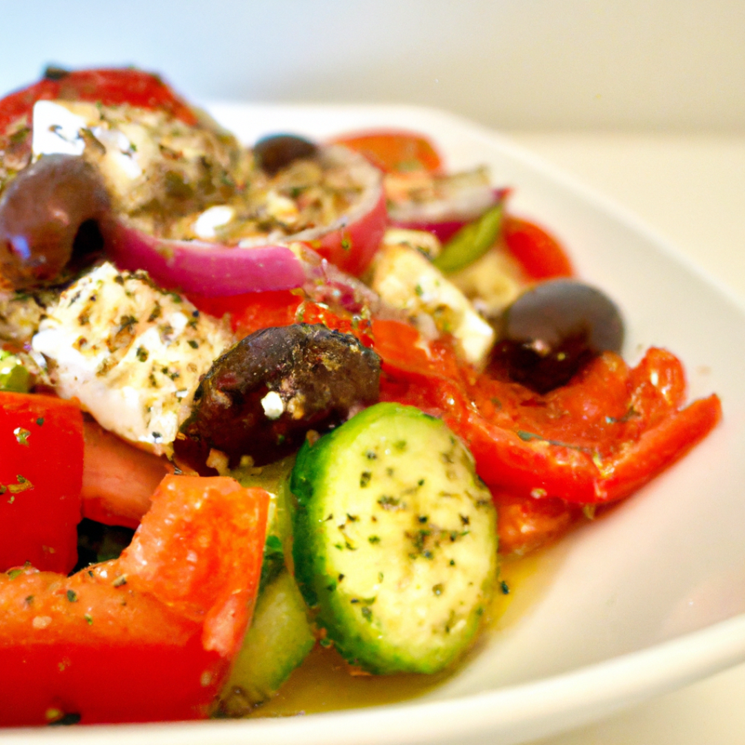 Healthy and Delicious: Try this Mouthwatering Greek Salad Recipe!