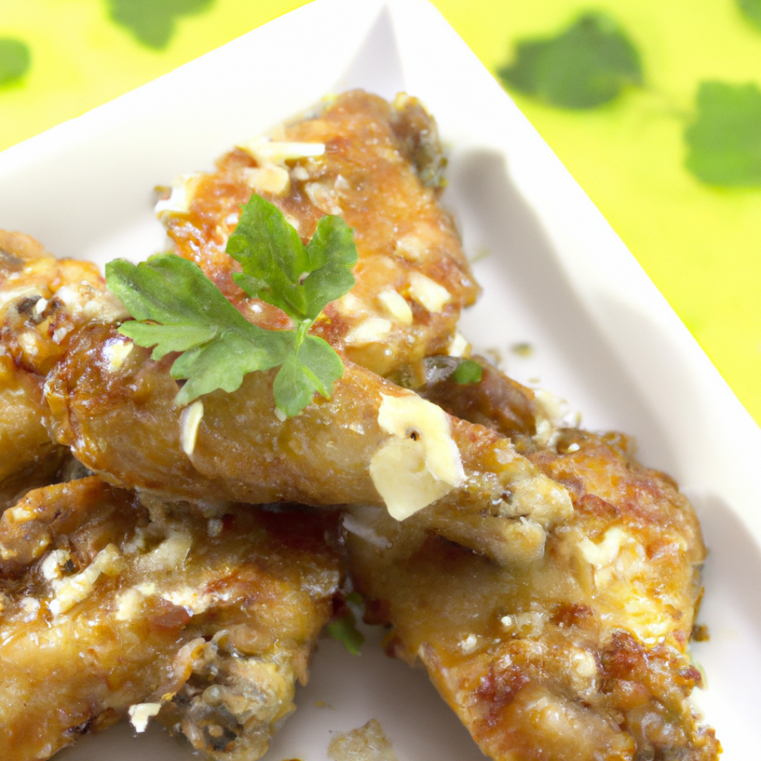 Easy and Delicious Garlic Parmesan Chicken Wings Recipe