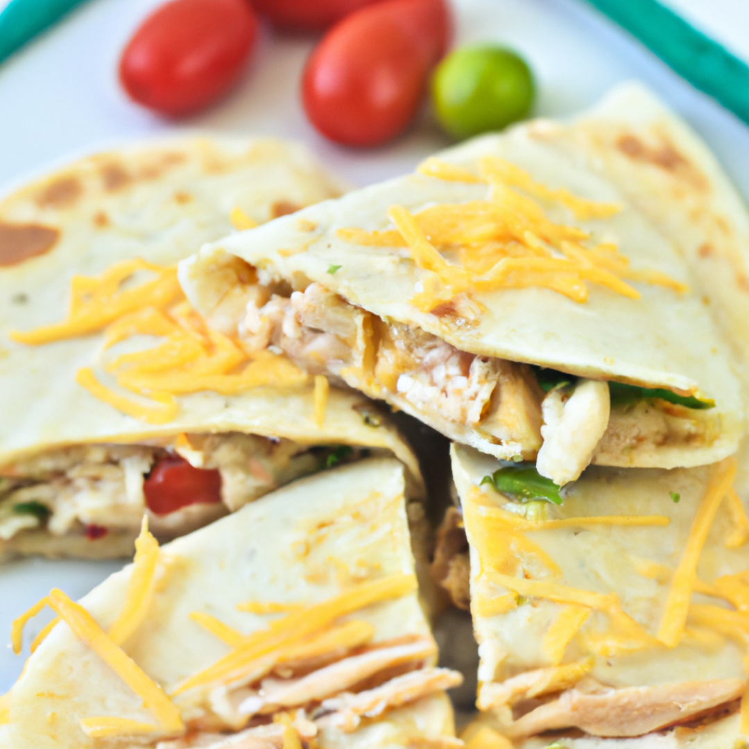 Quick and Delicious Lunch Idea: Cheesy Turkey Quesadillas