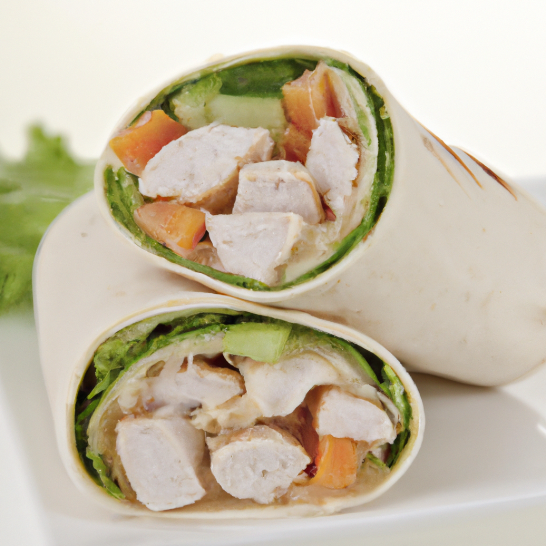 Quick and Easy Chicken Caesar Wrap for a Delicious Lunch