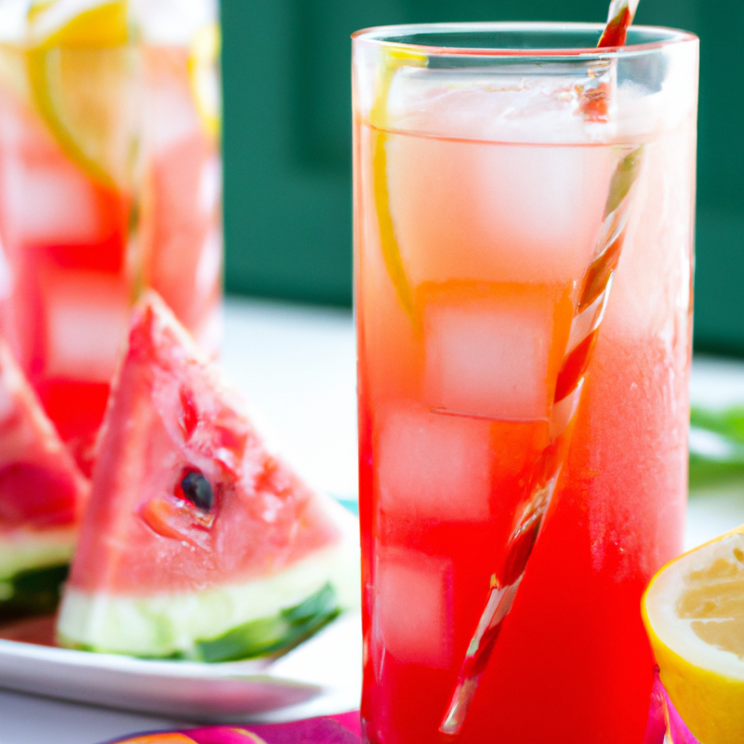 Cool Off with this Refreshing and Healthy Watermelon Lemonade Recipe