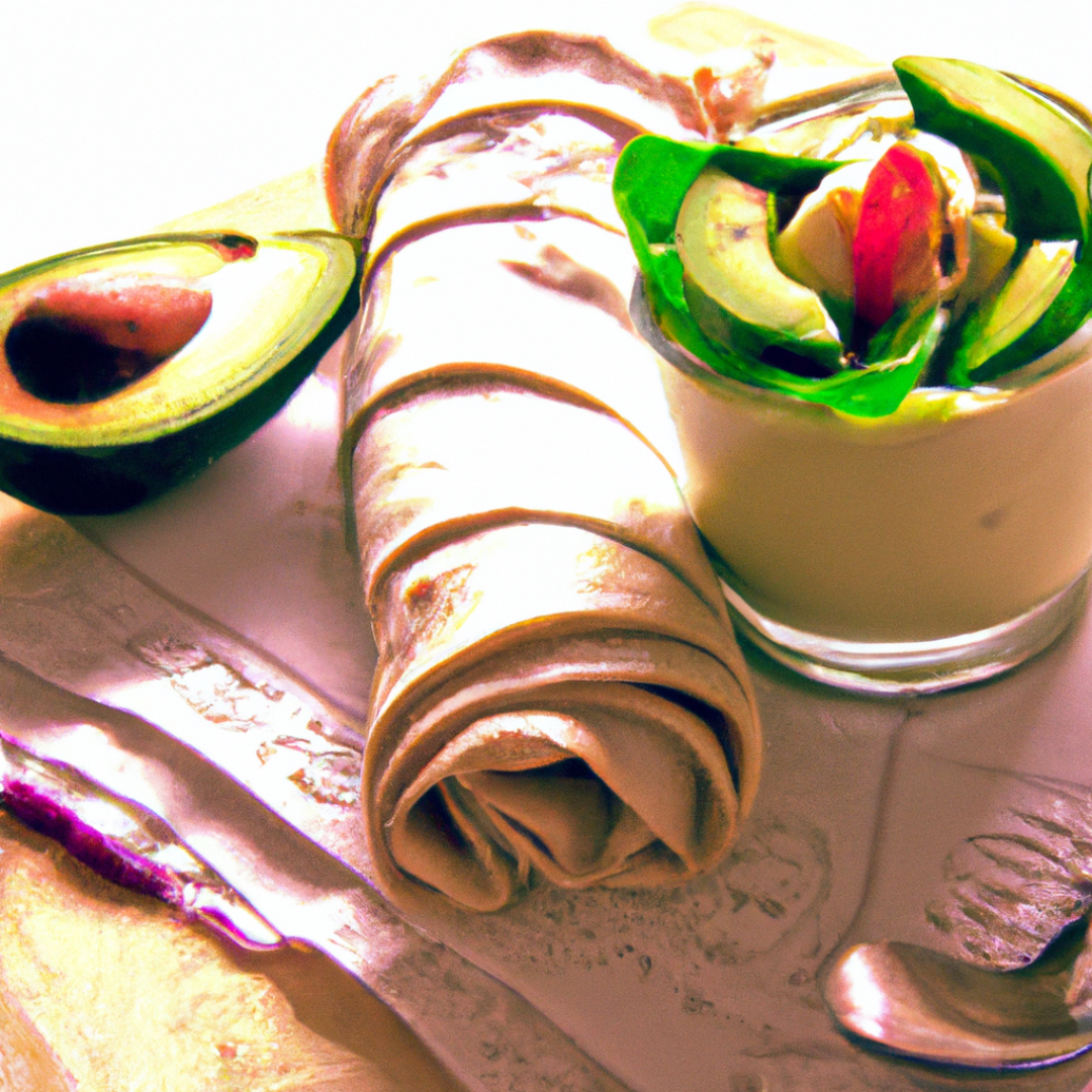 Healthy and Delicious Lunch: Avocado Hummus Wrap Recipe