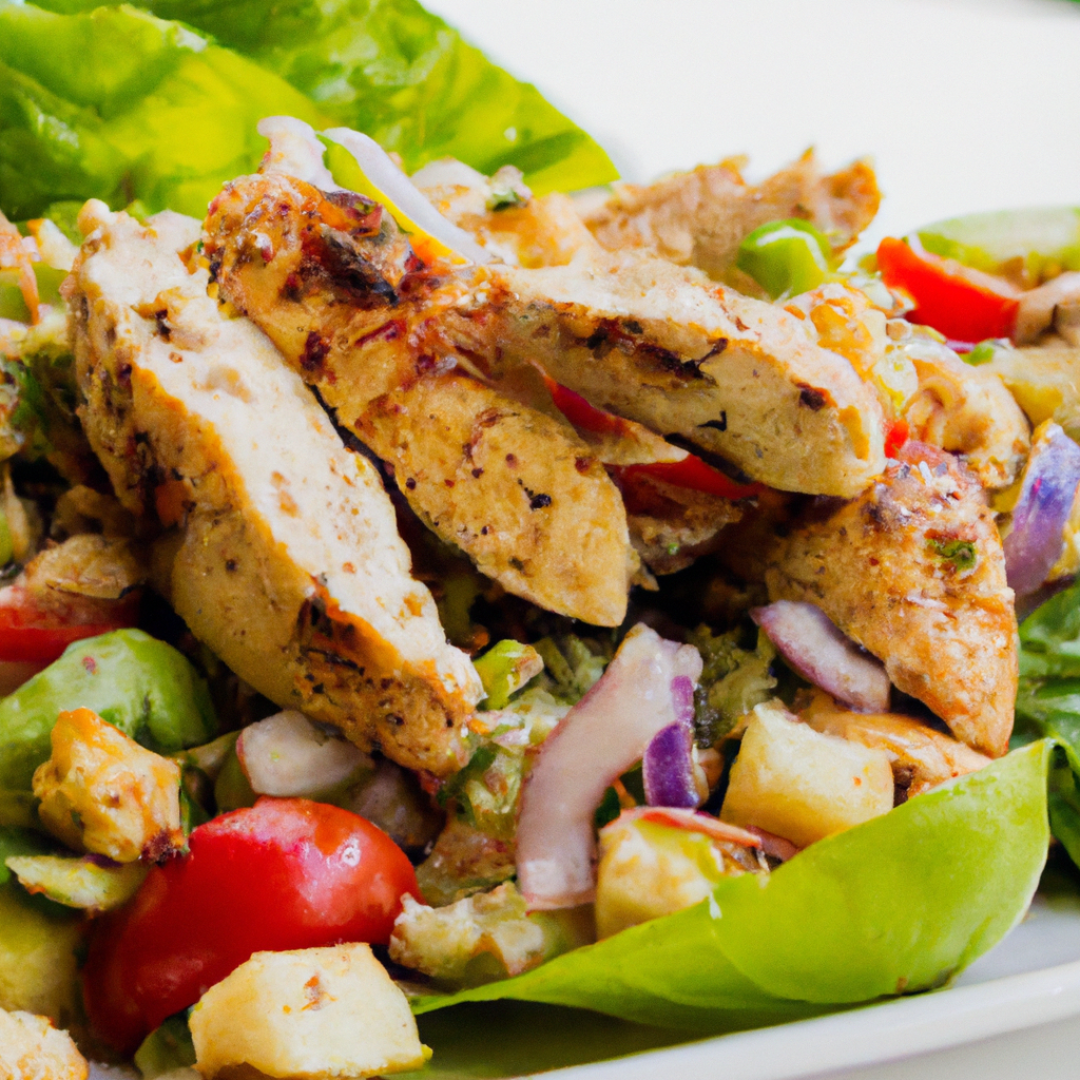 Satisfy Your Taste Buds with this Quick and Easy Grilled Chicken Salad Recipe for Lunch